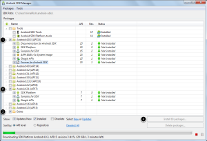 Fix Android SDK Manager fail to open error in Android Development Tools Bundle - 1