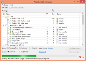 Fix Android SDK Manager fail to open error in Android Development Tools Bundle - 3