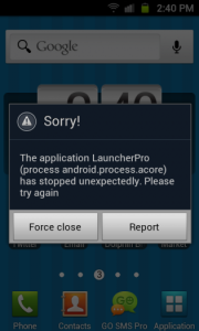 Fix Force Close Android Apps Error - 2