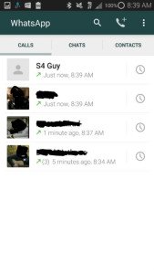 WhatsApp v2.12.7 Calling Feature - 1