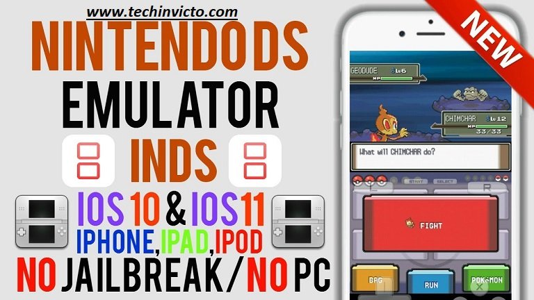 Nintendo DS emulator - iNDS11 Is iNDS Emulator for iPhone X & iPad - 01