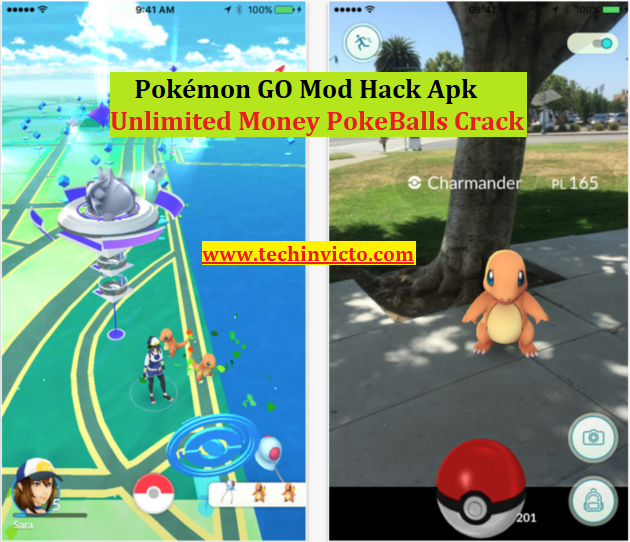 Pokémon GO Mod Hack Apk Unlimited Money PokeBalls Crack - 02
