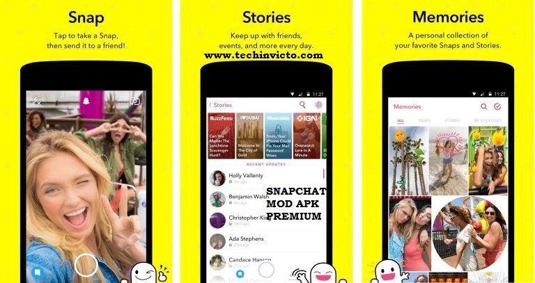 Snapchat Mod Apk Premium Unlocked Crack v11.16.0.42 - 03