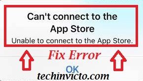 Reparar iPhone no puede conectarse al error de App Store - 01