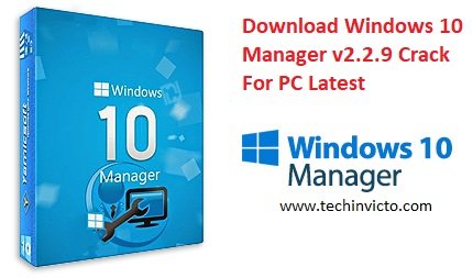 for iphone instal Windows 10 Manager 3.8.2 free