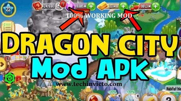dragon city mod apk unlimited gems and money and food download